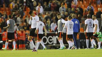 Un Valencia sin personalidad, sin gol y con guerras internas