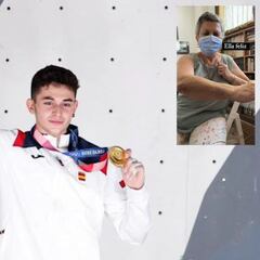 Alberto Ginés arrasa en las redes por el tatuaje de su abuela tras su oro