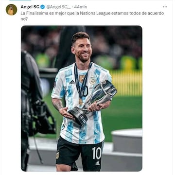 Los mejores memes de la final de la Nations League