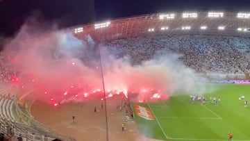 Parece Sudamérica, pero ocurrió en un estadio de Europa: por esto es una de las barras bravas más peligrosas