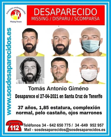 El nuevo retrato-robot de Toms Gimeno: este aspecto podra tener el padre de las ni?as desaparecidas