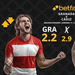 Granada CF vs. Cádiz CF: horario, dónde ver, pronósticos y clasificación