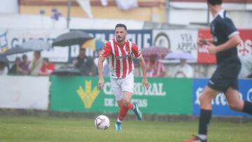 29-07-24. JESÚS BERNAL, EN EL PARTIDO DE PRETEMPORADA DEL SPORTING ANTE EL MARINO DE LUANCO.