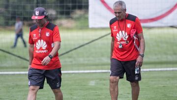 Gregorio P&eacute;rez es el DT que tiene a Santa Fe cerca de una nueva final de Liga.