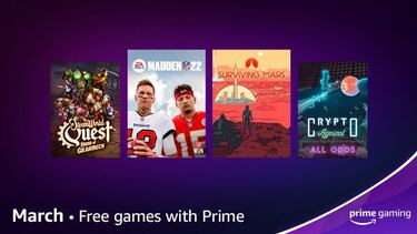 Juegos gratis de marzo en PS Plus, Xbox Gold, Prime Gaming y Stadia Pro