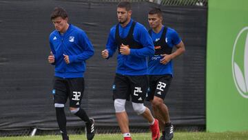 Millonarios ya está en Brasil para el partido por Copa Libertadores ante el Corinthians pero tuvo que desviarse a Río de Janeiro por problemas para aterrizar.