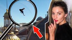 Ampisound demuestra que el viral de la chica practicando parkour en Par&iacute;s es fake.