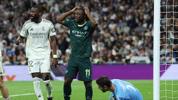 It was a one sided affair in the first leg of the round of 16 between Real Madrid and Manchester City as the English side failed to show up at the Bernabeu.