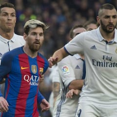 Benzema presume del dato que le pone a la altura de Messi