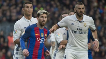 Benzema presume del dato que le pone a la altura de Messi