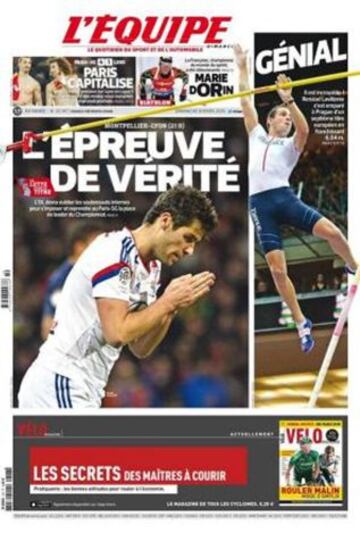 Portadas de la prensa deportiva