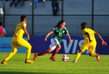 Las seleccionadas tricolores Sub-17 tuvieron su primer partido de Copa del Mundo Sub-17 ante Sudáfrica y terminaron por repartir puntos al empatar por marcador 0-0.