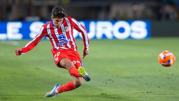 Giuliano Simeone, con el Atl¨¦tico de Madrid.