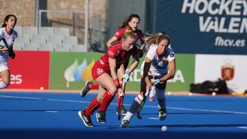 Las Redsticks caen en el segundo amistoso ante B¨¦lgica