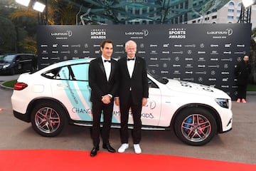 Roger Federer y Dieter Zetsche.