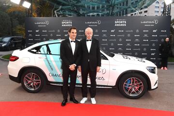 Roger Federer y Dieter Zetsche.