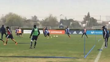 Este fue el nuevo entrenamiento de Kudelka en el CDA