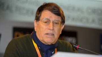 Odriozola, presidente de la Federación Española de atletismo.