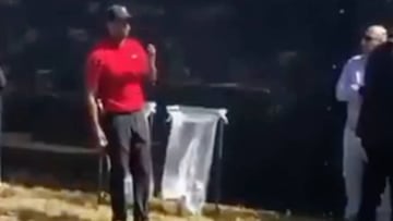 La jugada más surrealista de Tiger Woods en 24 años: increíble