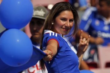 El espectacular ambiente en las tribunas del Nacional
