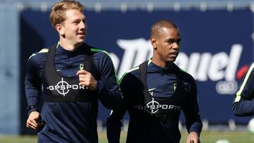 Rolon, jugador del Málaga.