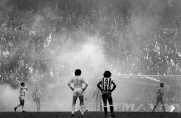 Hugo Sánchez y Camacho. Derbi en el Calderon.