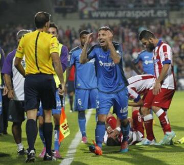Expulsion de Aléxis por un manotazo sobre Mandzukic Manotazo de Aléxis sobre Mandzukic 