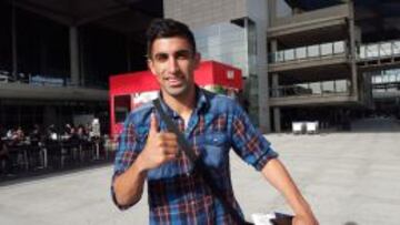 Michael Santos ya está en Málaga para cerrar su fichaje