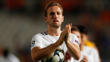 El delantero inglés del Tottenham, Harry Kane.