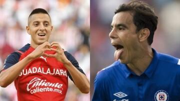 Jugadores que vistieron las camisetas de Chivas y Cruz Azul