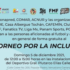 Conapred organiza con éxito el Torneo por la Inclusión