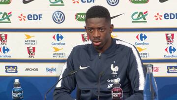 Dembelé: "Si Griezmann viene al Barça sería excepcional"