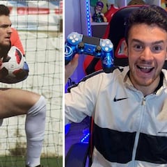 Un youtuber con casi un millón de seguidores y portero del Horta