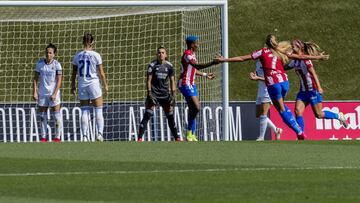 El Atlético tumba al Real Madrid y toma el mando en la capital