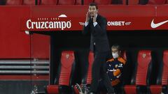 27/01/21 PARTIDO COPA DEL REY OCTAVOS 
 SEVILLA - VALENCIA 
  JAVI GRACIA 