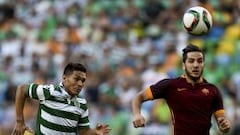 El Sporting de Teo y Montero gana 2-0 a la Roma de Ibarbo