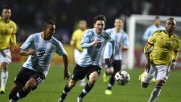 Por lesión, Messi se perdería el partido ante Colombia