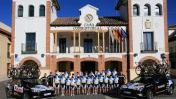 La Escuela de la Fundación Alberto Contador, que dirige Félix García Casas, en Pinto.