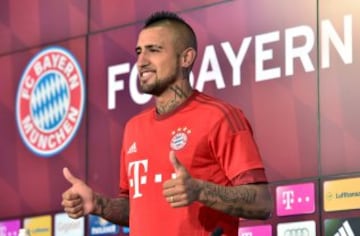 Arturo Vidal pasó de Juventus al Bayern Munich por 37 millones de euros esta temporada. 