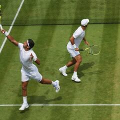 Cabal y Farah avanzan a semifinales de Wimbledon