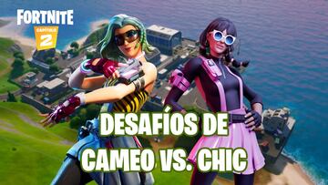 Fortnite Capítulo 2 - Temporada 1: guía de desafíos de Cameo vs. Chic