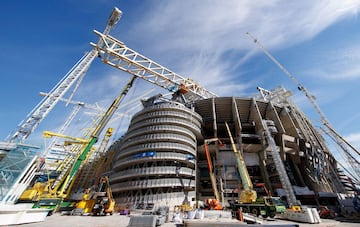 El nuevo Bernabéu, avanza