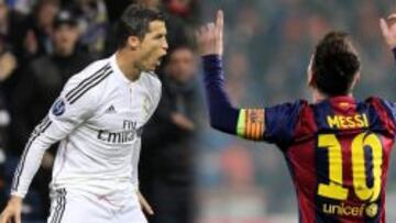 Cristiano y Messi llevan su pulso a Champions: empate a 75 goles