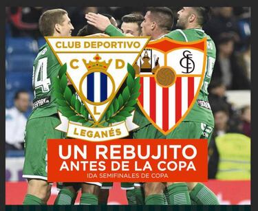 El Leganés se anima: "Un rebujito antes de la Copa"