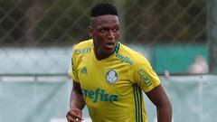 Yerry Mina se pone a punto para Brasileirao y Libertadores