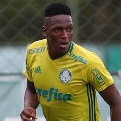 Yerry Mina se pone a punto para Brasileirao y Libertadores