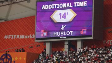 Why is there so much stoppage time being added to games in the FIFA World Cup Qatar 2022?