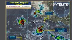 Tormenta Tropical Frank Mexico