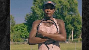 La tenista estadounidense Coco Gauff.