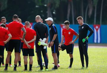 La histórica visita de U.S. Soccer a La Habana, en imágenes